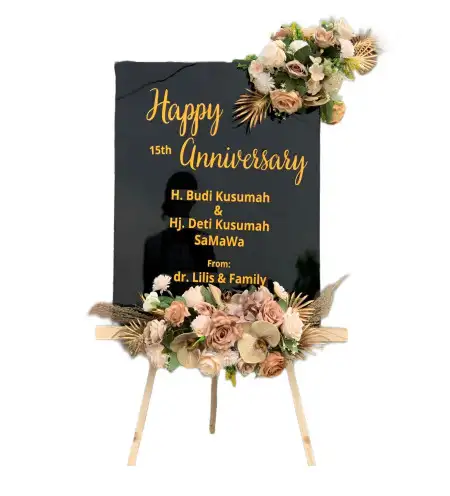 Papan Bunga Akrilik Wanatawang