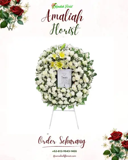 Krans Bunga Duka Wanatawang